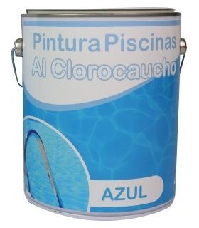 Pintura para Piscinas al clorocaucho azul Globalpool