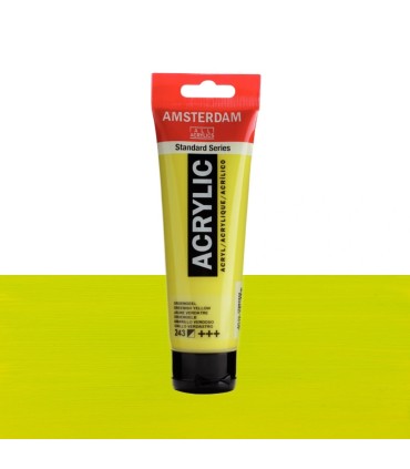 Tubo de acrílico Amsterdam gama color amarillo verdoso