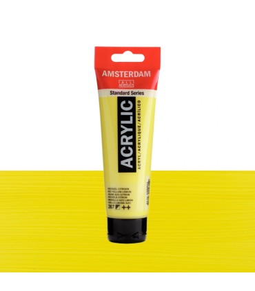 Tubo de acrílico Amsterdam gama color amarillo azo limón