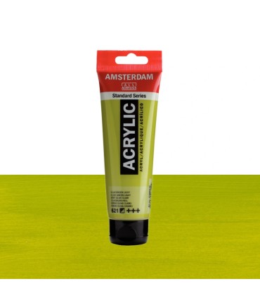 Tubo de acrílico Amsterdam gama color verde oliva claro