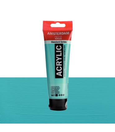 Tubo de acrílico Amsterdam gama color verde