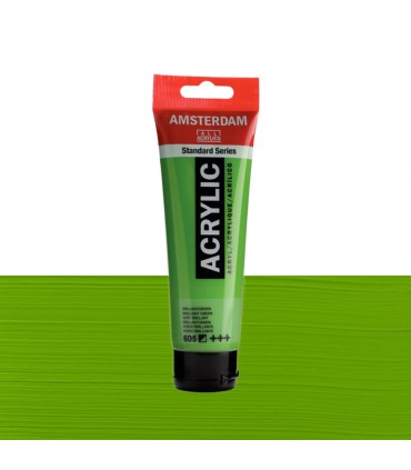 Tubo de acrílico Amsterdam gama color verde brillante