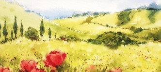 Aprende a pintar paisajes con acualeras con esta guía completa