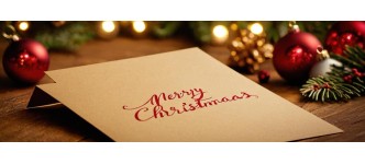 Cómo crear tus propias tarjetas navideñas con materiales artísticos